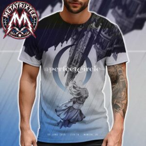 A Perfect Circle Munich DE 2026 Tonight Poster For Zenith On June 9 2026 All Over Print Shirt