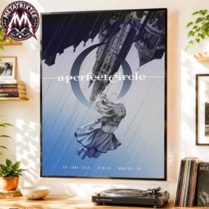 A Perfect Circle Munich DE 2026 Tonight Poster For Zenith On June 9 2026 Premium Poster Canvas