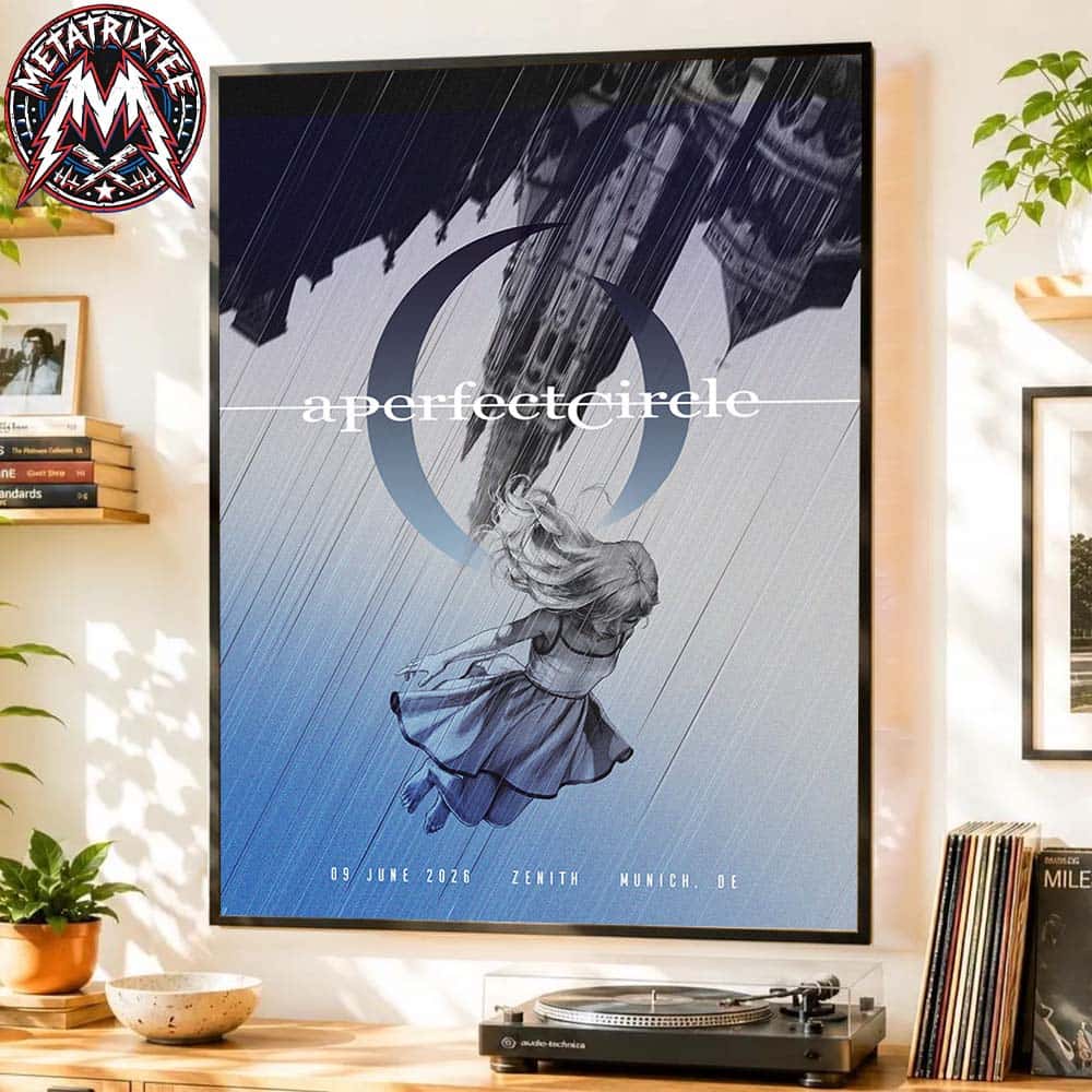 A Perfect Circle Munich DE 2026 Tonight Poster For Zenith On June 9 2026 Premium Poster Canvas A Perfect Circle Munich DE 2026 Tonight Poster For Zenith On June 9 2026 Premium Poster Canvas