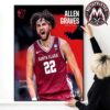 AJ Dybantsa Welcome To The Washington Wizards With No. 1 Pick 2026 NBA Draft Poster Canvas