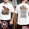 Linkin Park Santiago DE Compostela 2026 Merch Tee For Spain On June 19 FZ World Tour 2026 At O Son do Camino Festival Navy T-Shirt Linkin Park Santiago DE Compostela 2026 Merch Tee For Spain On June 19 FZ World Tour 2026 At O Son do Camino Festival Navy T-Shirt