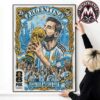 Algerian x FIFA World Cup 2026 Poster By Taqi Merabet Inspired By Algerian Heritage And The Spirit Of The Fennec Gallery-Style Poster Canvas