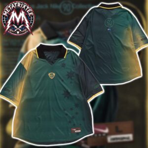 Australia National Team Travis Scott Cactus Jack x Nike T90 Collection 2026 Retro Football Jersey