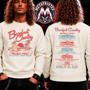 BCMF26 Puff Seagull For Barefoot Country Music Fest 2026 In Wildwood NJ On June 18-21 Crewneck Hoodie T-Shirt