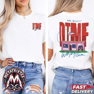 Bad Bunny World Tour Graphic Tee Debi Tirar Mas Fotos Tour 2026 Short Black T-Shirt