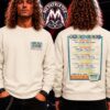 Barefoot Country Music Fest 2026 BCMF26 Pink Cadillac Tee For Wildwood NJ On June 18-21 Two Sided Blue T-Shirt