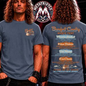 Barefoot Country Music Fest 2026 BCMF26 Seagull Tee For Wildwood NJ On June 18-21 Two Sided T-Shirt