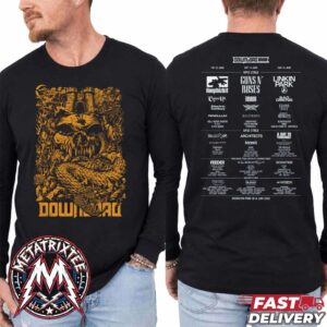 Basilisk 2026 Line-Up Tee For Download Festival XXIII 2026 Donington Park UK On 10th-14th June 2026 Black Long Sleeve T Shirt