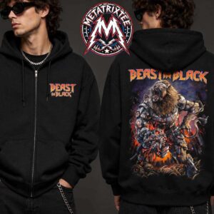 Beast In Black Cyber Apocalypse Tee For North American Tour 2026 Zip Hoodie T-Shirt