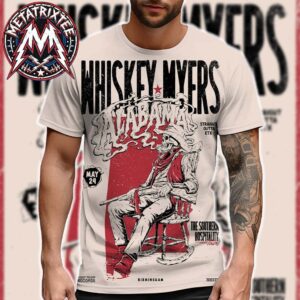 Birmingham Alabama 2026 Whiskey Myers Concert Poster At Coca-Cola Amphitheater On May 24 The Southern Hospitality Tour 2026 All Over Print Shirt