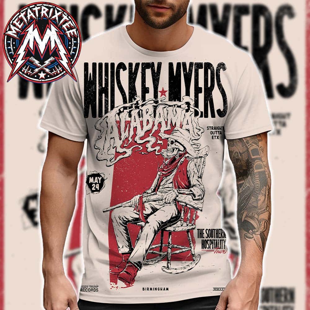Birmingham Alabama 2026 Whiskey Myers Concert Poster At Coca-Cola Amphitheater On May 24 The Southern Hospitality Tour 2026 All Over Print Shirt Birmingham Alabama 2026 Whiskey Myers Concert Poster At Coca-Cola Amphitheater On May 24 The Southern Hospitality Tour 2026 All Over Print Shirt