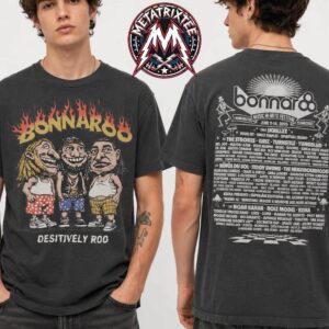Bobble Head Lineup Tee For Bonnaroo Music and Arts Festival 2026 In Manchester TN On June 11-14 2026 Two Sided Print T-Shirt