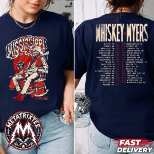 Brandon Mississippi 2026 Whiskey Myers Tee At Brandon Amphitheater On May 26 The Southern Hospitality Tour 2026 Short T-Shirt