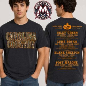 Camo Tee CCMF26 Carolina Country Music Fest 2026 For June 4–7 2026 In Myrtle Beach SC Unisex T-Shirt