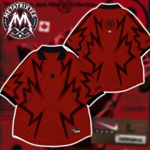 Canada National Team Travis Scott Cactus Jack x Nike T90 Collection 2026 Retro Football Jersey