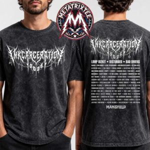 Chaindelier Tee For Inkcarceration Festival 2026 In Mansfield Ohio On July 17-19 2026 At The Historic Ohio State Reformatory Washed T-Shirt