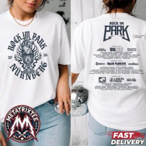 Chalice Line Up 2026 Tee Rock im Park 2026 In Nuremberg DE At The Historic Zeppelinfeld On June 5-7 2026 White T-Shirt