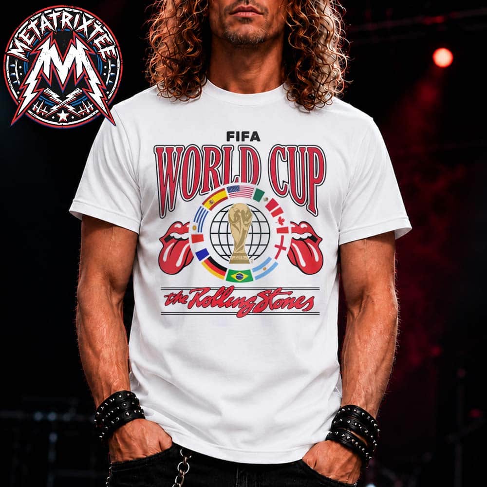 Champions Trophy Tee Class Trip Collection FIFA World Cup 2026 x The Rolling Stones Unisex Navy T-Shirt Champions Trophy Tee Class Trip Collection FIFA World Cup 2026 x The Rolling Stones Unisex Navy T-Shirt
