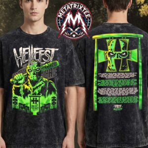 Circle Pit Massacre Tee For Hellfest 2026 Clisson France On June 18 To June 21 2026 Washed T-Shirt