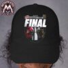 San Antonio Spurs Vs New York Knicks Stadium Essentials 2026 NBA Finals Ticket Matchup Black Classic Cap Snapback Hat