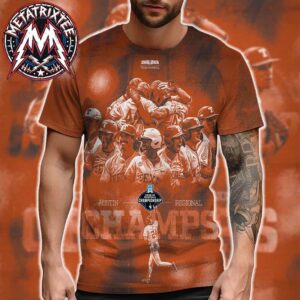 Congrats Texas Longhorns Baseball To The Champions 2026 NCAA Baseball Austin Regional All Over Print Shirt