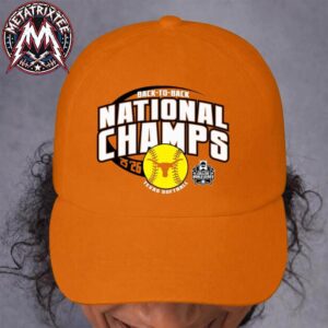 Congrats Texas Longhorns Softball Back 2 Back NCAA National Champions 2026 Classic Cap Snapback Hat