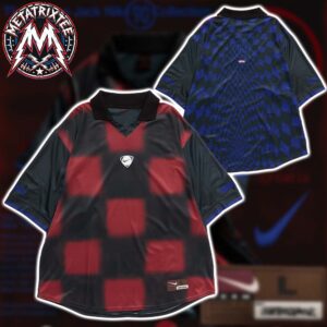 Croatia National Team Travis Scott Cactus Jack x Nike T90 Collection 2026 Retro Football Jersey