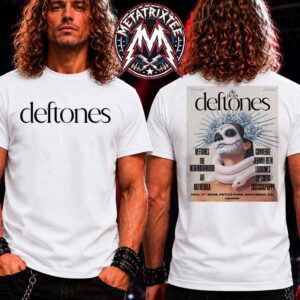 Deftones Headline Dia De Los Deftones Festival Poster For November 7 2026 At Petco Park In San Diego California Two Sided T-Shirt