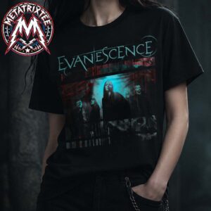 Evanescence Static Photo Tee 2026 Cover Album Sanctuary Women’s T-Shirt