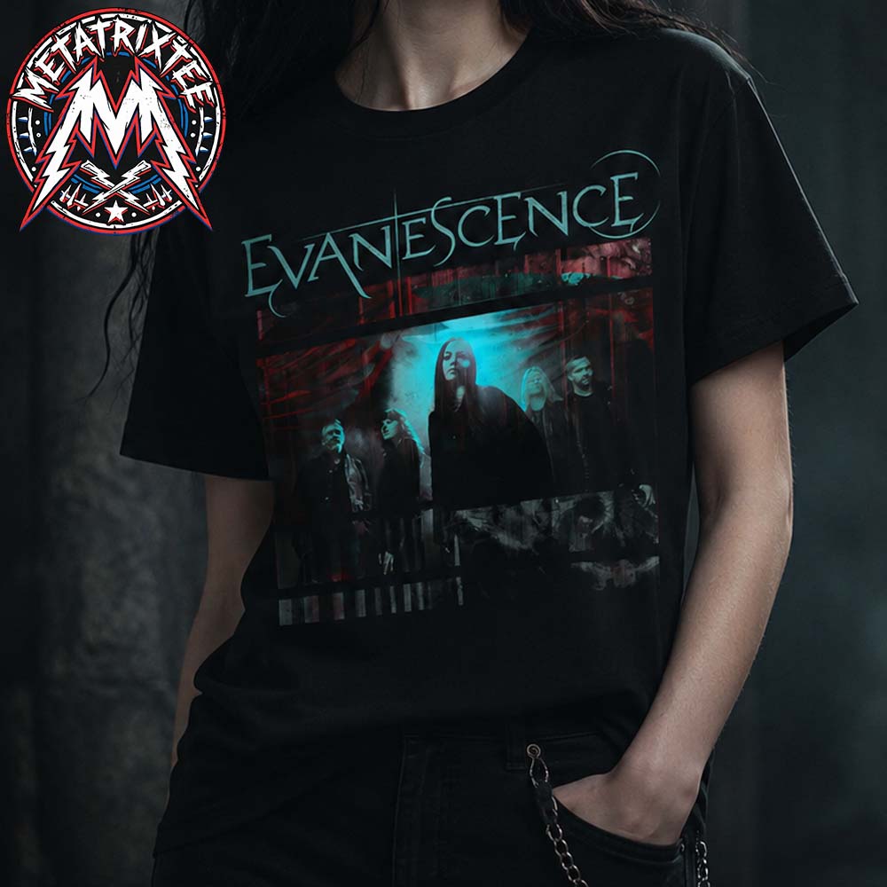 Evanescence Static Photo Tee 2026 Cover Album Sanctuary Women’s T-Shirt Evanescence Static Photo Tee 2026 Cover Album Sanctuary Women’s T-Shirt