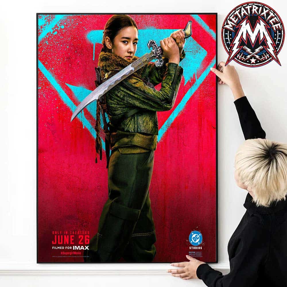 Eve Ridley As Ruthye Marye Knoll Poster Character Movie Supergirl Only In Theaters June 26 2026 Gallery-Style Poster Canvas Eve Ridley As Ruthye Marye Knoll Poster Character Movie Supergirl Only In Theaters June 26 2026 Gallery-Style Poster Canvas