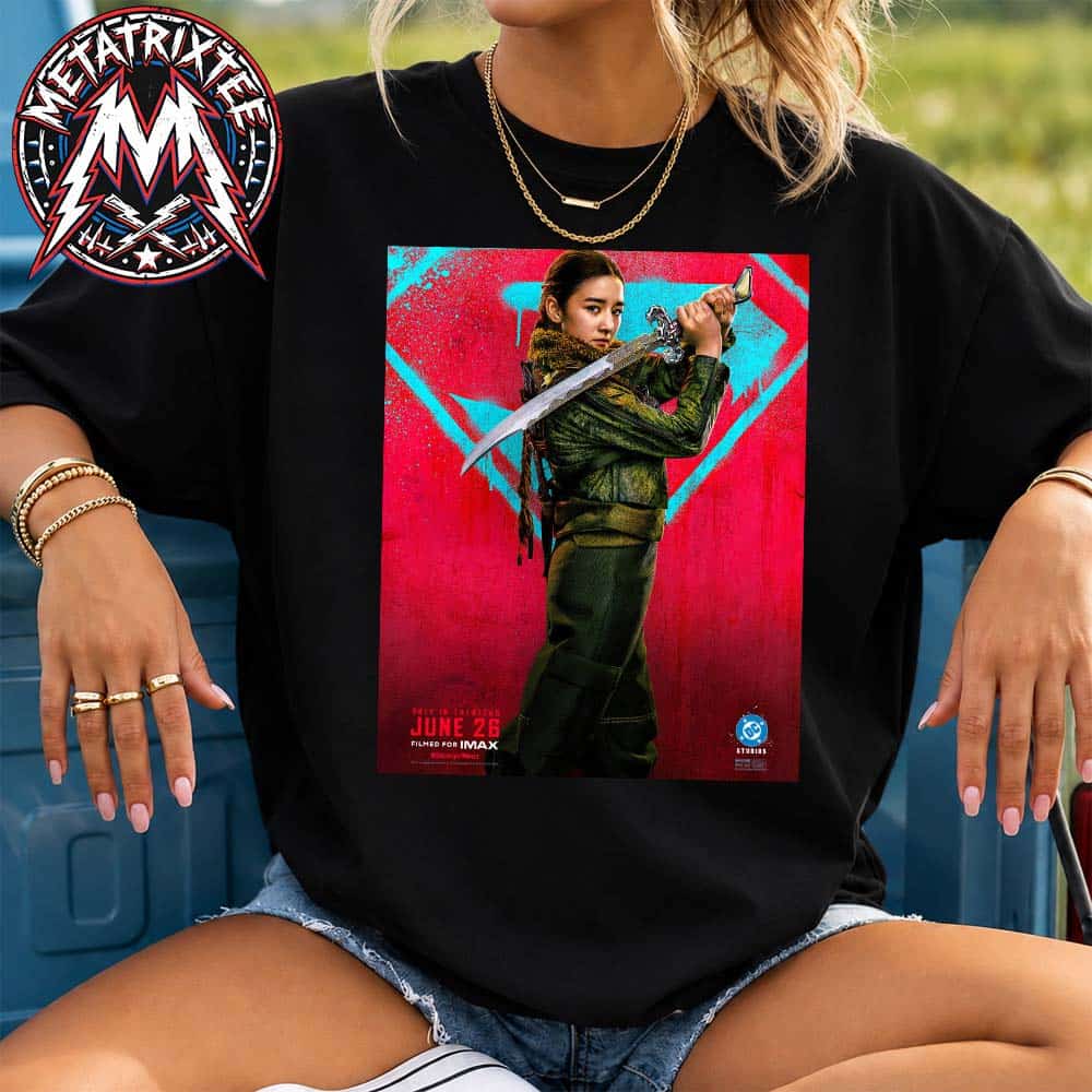 Eve Ridley As Ruthye Marye Knoll Poster Character Movie Supergirl Only In Theaters June 26 2026 Short T-Shirt Eve Ridley As Ruthye Marye Knoll Poster Character Movie Supergirl Only In Theaters June 26 2026 Short T-Shirt