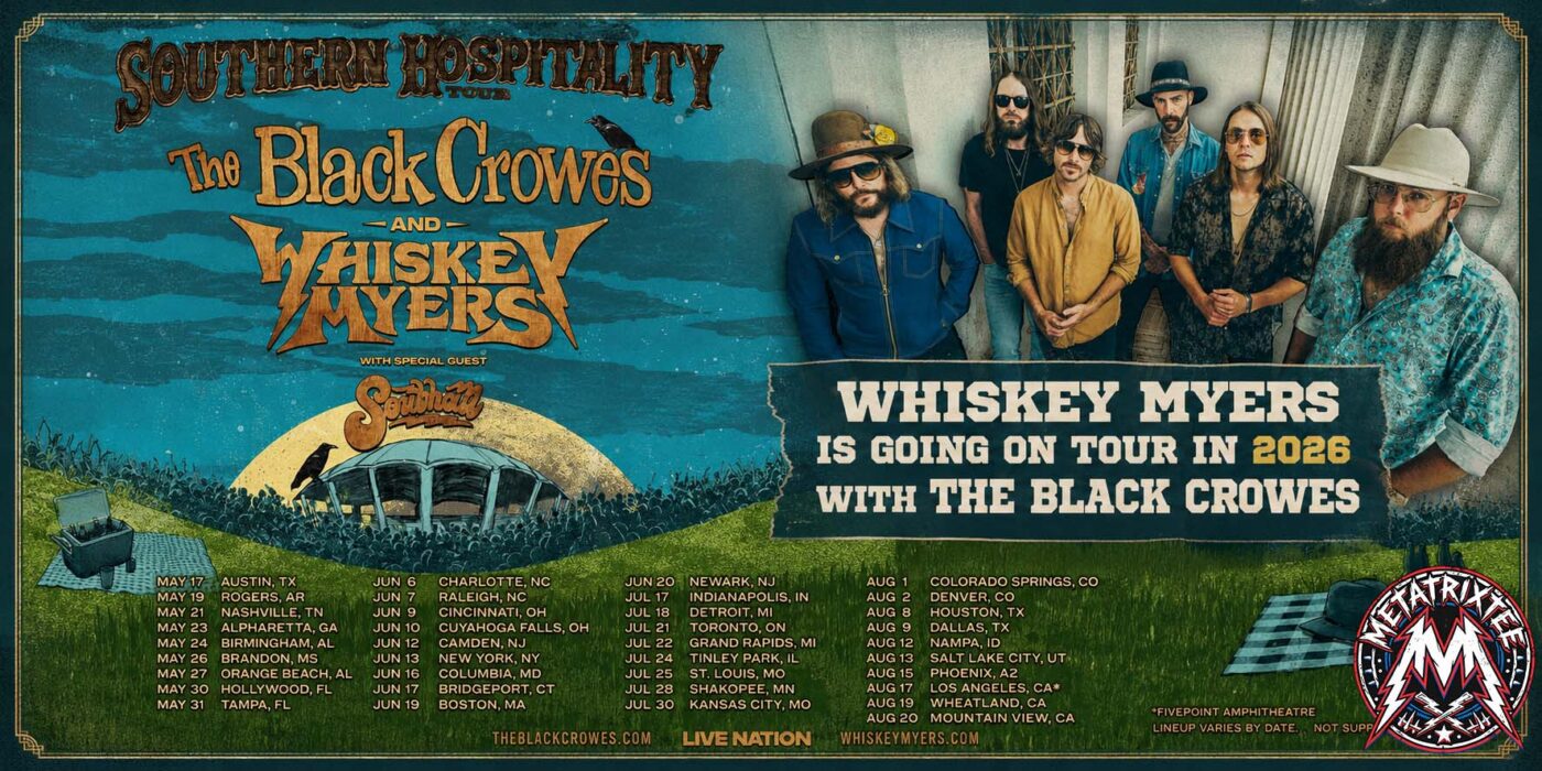 Fiery Trails Whiskey Myers Southern Hospitality Tour 2026 Ignites Live Country Rock