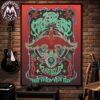 Metallica Glasgow Main Show Cat Sith Poster By Michelle KamMei Harve For M72 Glasgow Scotland On June 25 2026 At Hampden Park Poster Canvas