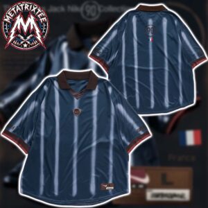 France National Team Travis Scott Cactus Jack x Nike T90 Collection 2026 Retro Football Jersey