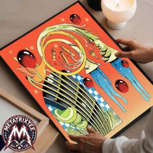 Goose Band Live Vinyl Series Ted Tracks Volume 002 Album Cover Art By Griets Ariandy S Premium Poster Canvas