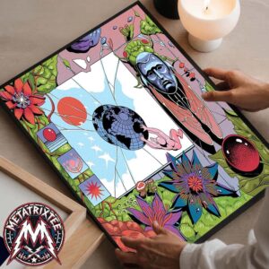 Goose Band Live Vinyl Series Ted Tracks Volume 003 Album Cover Art By Griets Ariandy S High-Quality Poster Canvas