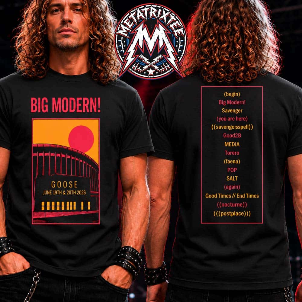 Goose Big Modern Madison Square Garden 2026 Pop Up Luxury Event Tee For New York NY On June 19-20 2026 Two Sided Black T-Shirt Goose Big Modern Madison Square Garden 2026 Pop Up Luxury Event Tee For New York NY On June 19-20 2026 Two Sided Black T-Shirt