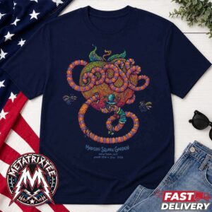 Goose Madison Square Garden 2026 Pop Up Spusta MSG Event Tee For New York NY On June 19-20 2026 Navy T-Shirt