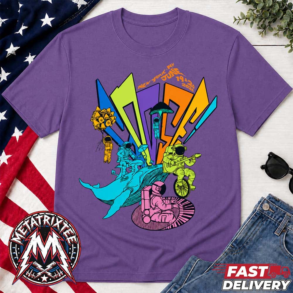 Goose Pop Up Exclusive MSG Event Tee For New York NY On June 19-20 2026 Short Purple T-Shirt Goose Pop Up Exclusive MSG Event Tee For New York NY On June 19-20 2026 Short Purple T-Shirt