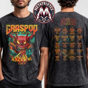 Graspop Metal Meeting 2026 Devil’s Sword Tee For Dessel Belgium At Festivalpark Stenehei On June 18th To June 21st Washed T-Shirt