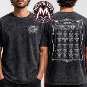 Graspop Metal Meeting 2026 Katana Tee For Dessel Belgium At Festivalpark Stenehei On June 18th To June 21st Black Washed T-Shirt