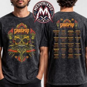Graspop Metal Meeting 2026 Maggot Blaze Tee For Dessel Belgium At Festivalpark Stenehei On June 18th To June 21st Washed T-Shirt