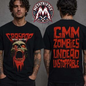 Graspop Metal Meeting 2026 Undead Tee For GMM Zombies Undead Unstoppable Dessel Belgium On June 18th To June 21st T-Shirt