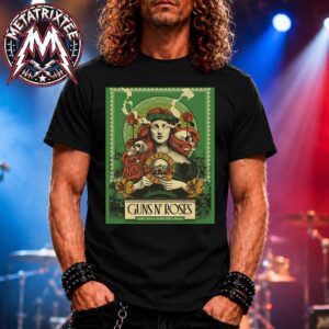 Guns N Roses Dublin Ireland 2026 Poster Tonight At 3Arena On June 10 2026 Short Unisex T-Shirt