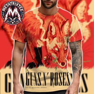 Guns N Roses x Download Festival 2026 Poster Show In Donington GB On June 13 2026 All Over Print Shirt