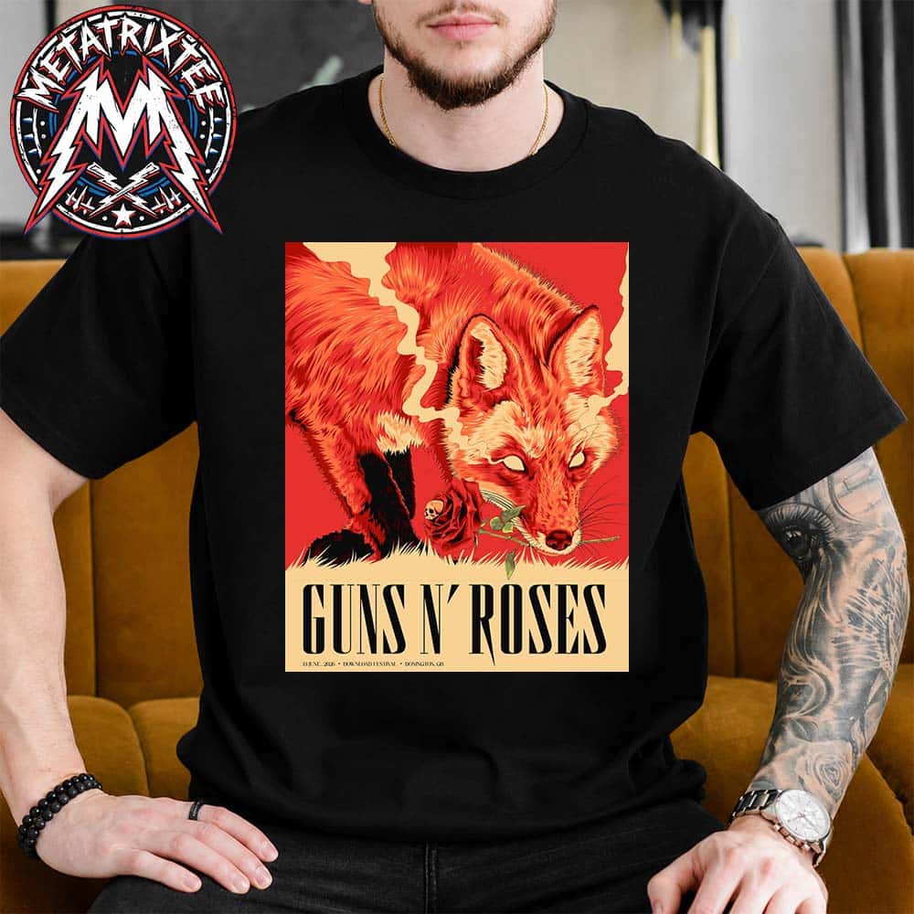 Guns N Roses x Download Festival 2026 Poster Show In Donington GB On June 13 2026 Short T-Shirt Guns N Roses x Download Festival 2026 Poster Show In Donington GB On June 13 2026 Short T-Shirt