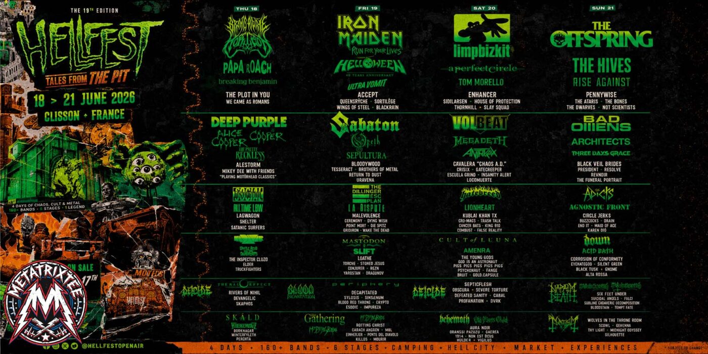 Hellfest 2026 When the Sanctuary of Clisson Awakens Amidst Western Europe's Iron Fire