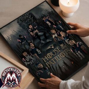 House of the Patriots Cover NFL New England Patriots x House of the Dragon Season 3 2026 Poster Canvas