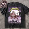 Metallica M72 Budapest Pop-Up Poster Art By Alex Almeida For June 11th And 13th At Puskas Arena In Hungary Washed T-Shirt Metallica M72 Budapest Pop-Up Poster Art By Alex Almeida For June 11th And 13th At Puskas Arena In Hungary Washed T-Shirt